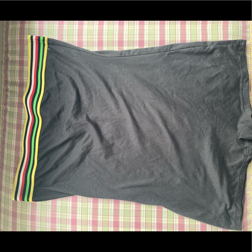 Rainbow rim romper
